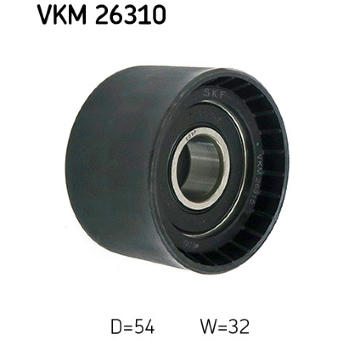 Vratná/vodicí kladka, ozubený řemen SKF VKM 26310