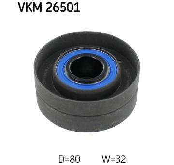Vratná/vodicí kladka, ozubený řemen SKF VKM 26501