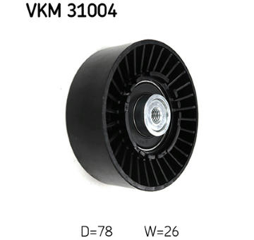 Napínák, žebrovaný klínový řemen SKF VKM 31004