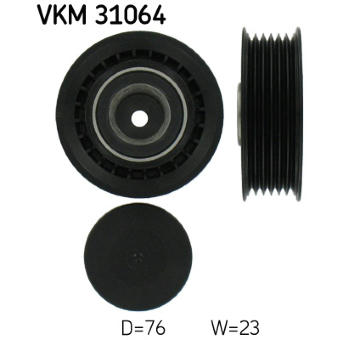 Napínák, žebrovaný klínový řemen SKF VKM 31064