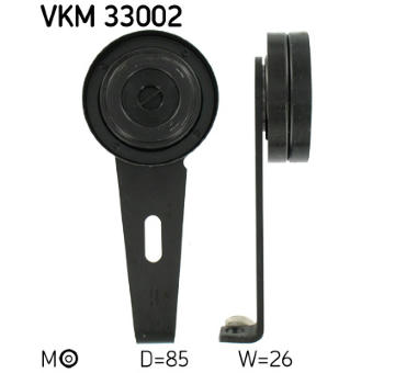 Napínák, žebrovaný klínový řemen SKF VKM 33002