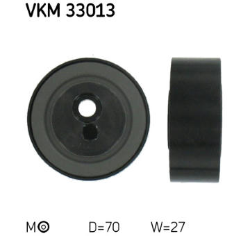 Napínák, žebrovaný klínový řemen SKF VKM 33013