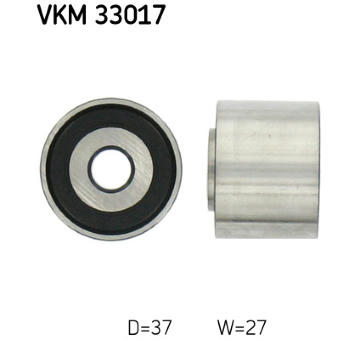 Vratná/vodicí kladka, klínový žebrový řemen SKF VKM 33017