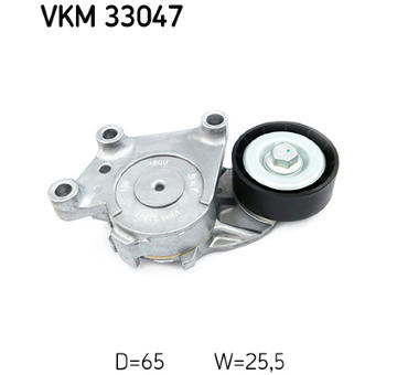 Napínák, žebrovaný klínový řemen SKF VKM 33047
