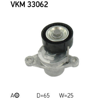 Napínací kladka, žebrovaný klínový řemen SKF VKM 33062