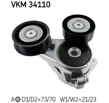 Napínák, žebrovaný klínový řemen SKF VKM 34110