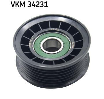 Vratná/vodicí kladka, klínový žebrový řemen SKF VKM 34231