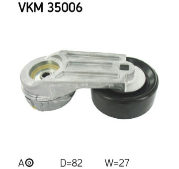 Napínák, žebrovaný klínový řemen SKF VKM 35006
