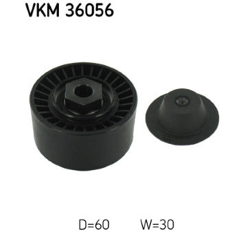 Napínák, žebrovaný klínový řemen SKF VKM 36056