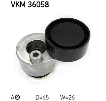 Napínák, žebrovaný klínový řemen SKF VKM 36058