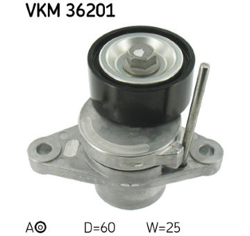 Napínák, žebrovaný klínový řemen SKF VKM 36201