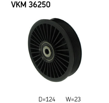 Vratná/vodicí kladka, klínový žebrový řemen SKF VKM 36250
