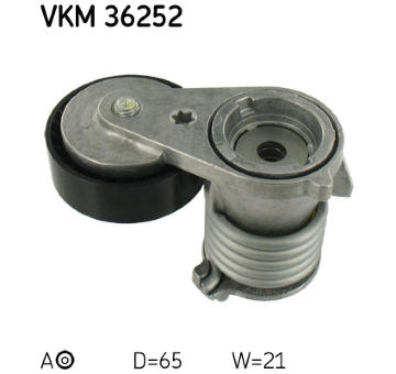 Napínák, žebrovaný klínový řemen SKF VKM 36252