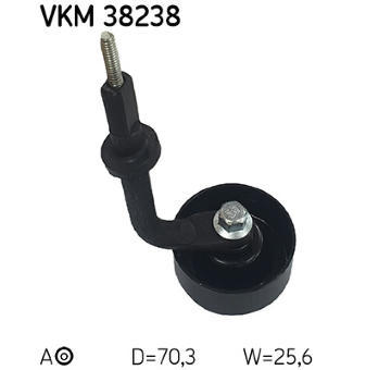 Napínací kladka, žebrovaný klínový řemen SKF VKM 38238