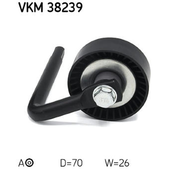 Napínák, žebrovaný klínový řemen SKF VKM 38239