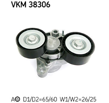 Napínák, žebrovaný klínový řemen SKF VKM 38306