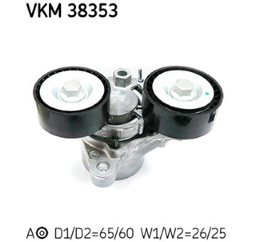 Napínák, žebrovaný klínový řemen SKF VKM 38353