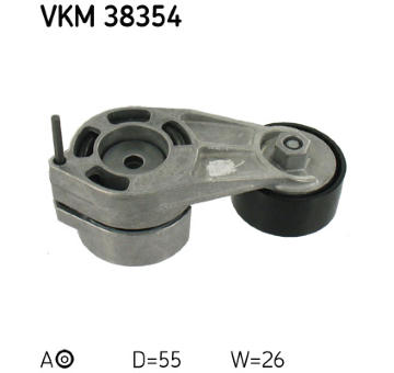 Napínák, žebrovaný klínový řemen SKF VKM 38354