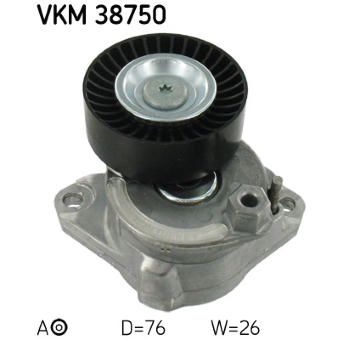 Napínák, žebrovaný klínový řemen SKF VKM 38750