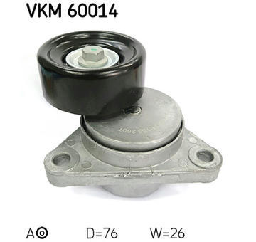 Napínák, žebrovaný klínový řemen SKF VKM 60014