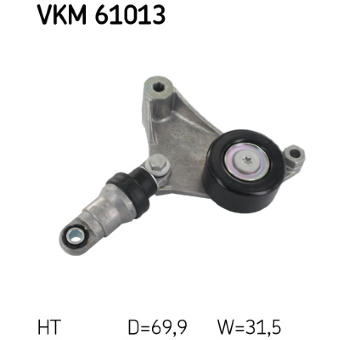 Napínák, žebrovaný klínový řemen SKF VKM 61013