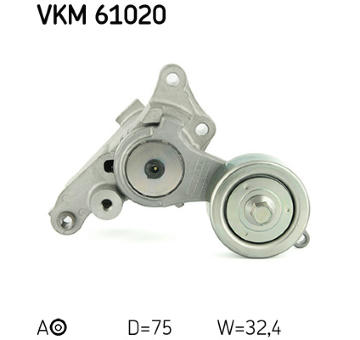 Napínák, žebrovaný klínový řemen SKF VKM 61020