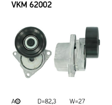 Napinák rebrovaného klinového remeňa SKF VKM 62002