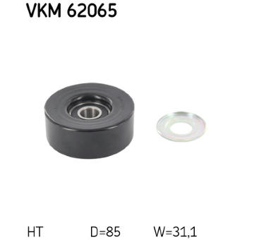 Napínák, žebrovaný klínový řemen SKF VKM 62065