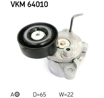 Napínák, žebrovaný klínový řemen SKF VKM 64010