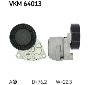 Napínák, žebrovaný klínový řemen SKF VKM 64013