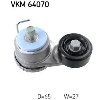 Napínák, žebrovaný klínový řemen SKF VKM 64070