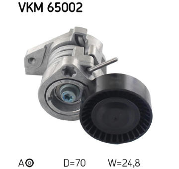 Napínák, žebrovaný klínový řemen SKF VKM 65002