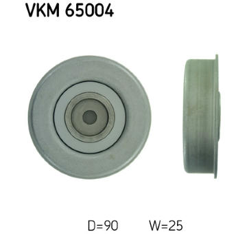 Napínák, žebrovaný klínový řemen SKF VKM 65004
