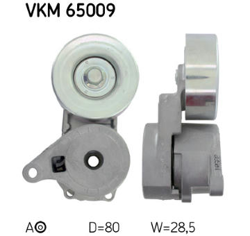Napínák, žebrovaný klínový řemen SKF VKM 65009