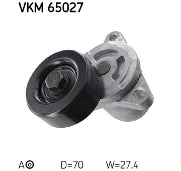 Napínák, žebrovaný klínový řemen SKF VKM 65027