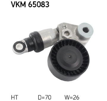 Napínák, žebrovaný klínový řemen SKF VKM 65083