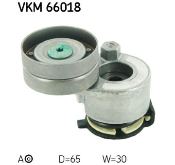 Napínák, žebrovaný klínový řemen SKF VKM 66018