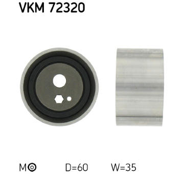 Napínací kladka, ozubený řemen SKF VKM 72320