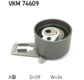 Napínací kladka, ozubený řemen SKF VKM 74609