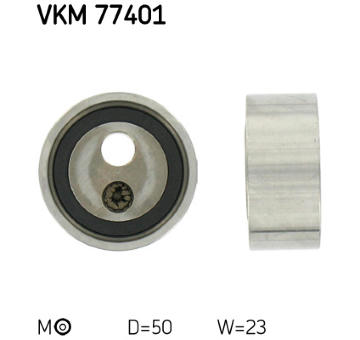 Napínací kladka, ozubený řemen SKF VKM 77401