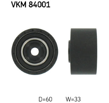 Vratná/vodicí kladka, ozubený řemen SKF VKM 84001