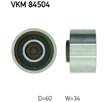 Vratná/vodicí kladka, ozubený řemen SKF VKM 84504
