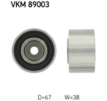 Vratná/vodicí kladka, ozubený řemen SKF VKM 89003