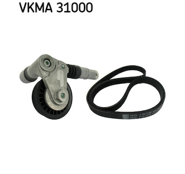 Sada zebrovanych klinovych remenu SKF VKMA 31000