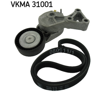 Sada zebrovanych klinovych remenu SKF VKMA 31001