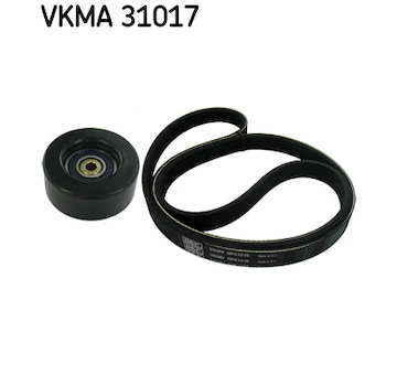 Sada zebrovanych klinovych remenu SKF VKMA 31017