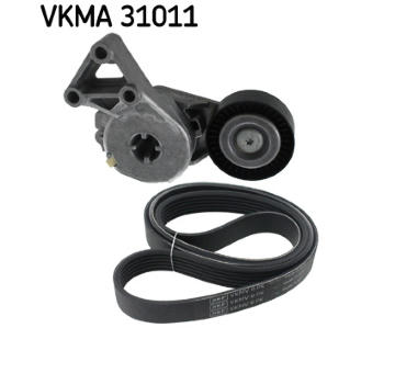 Sada žebrovaných klínových řemenů SKF VKMA 31011