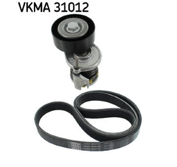 Ozubený klinový remeň - Sada SKF VKMA 31012