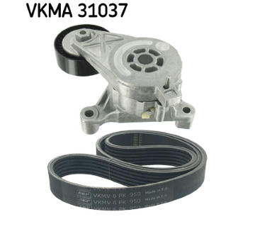 Sada žebrovaných klínových řemenů SKF VKMA 31037