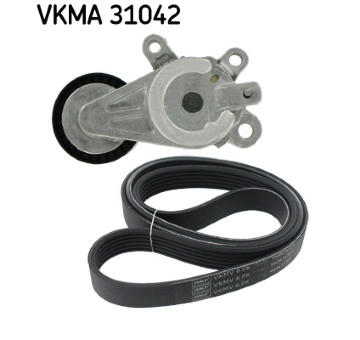 Sada žebrovaných klínových řemenů SKF VKMA 31042